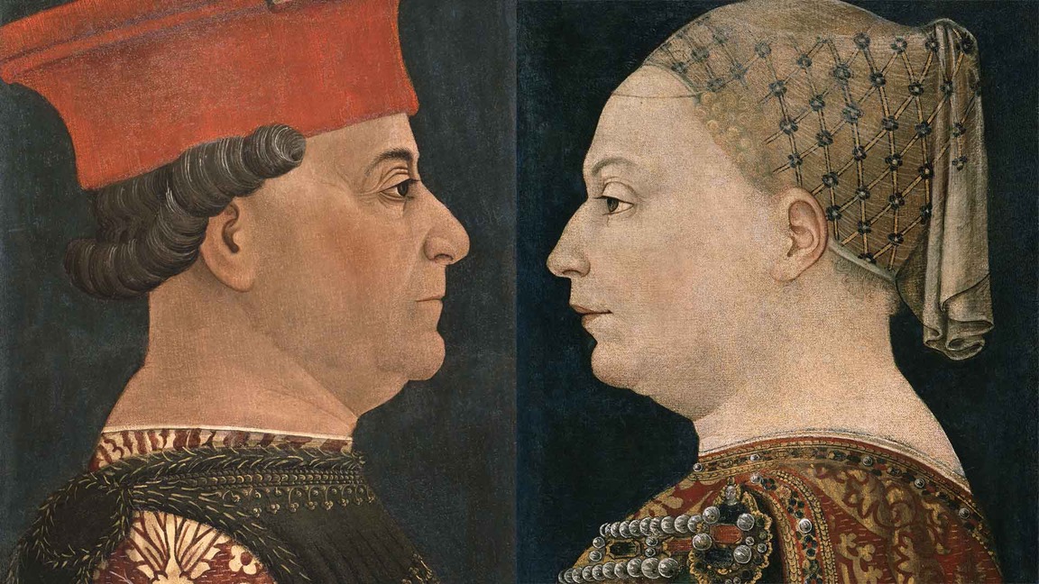 Francesco Sforza and Bianca Maris Visconti