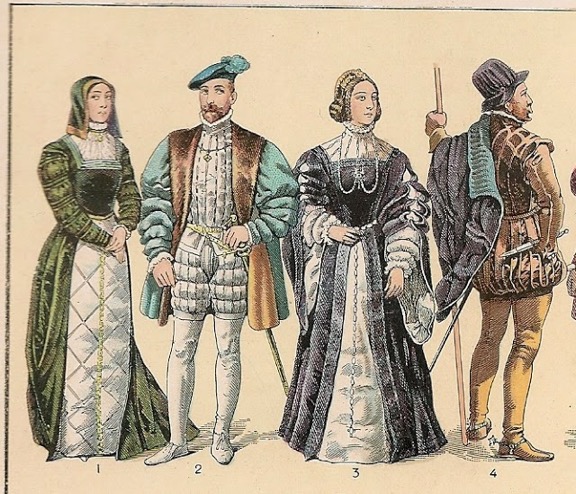 Spanish Costumes XVI-1