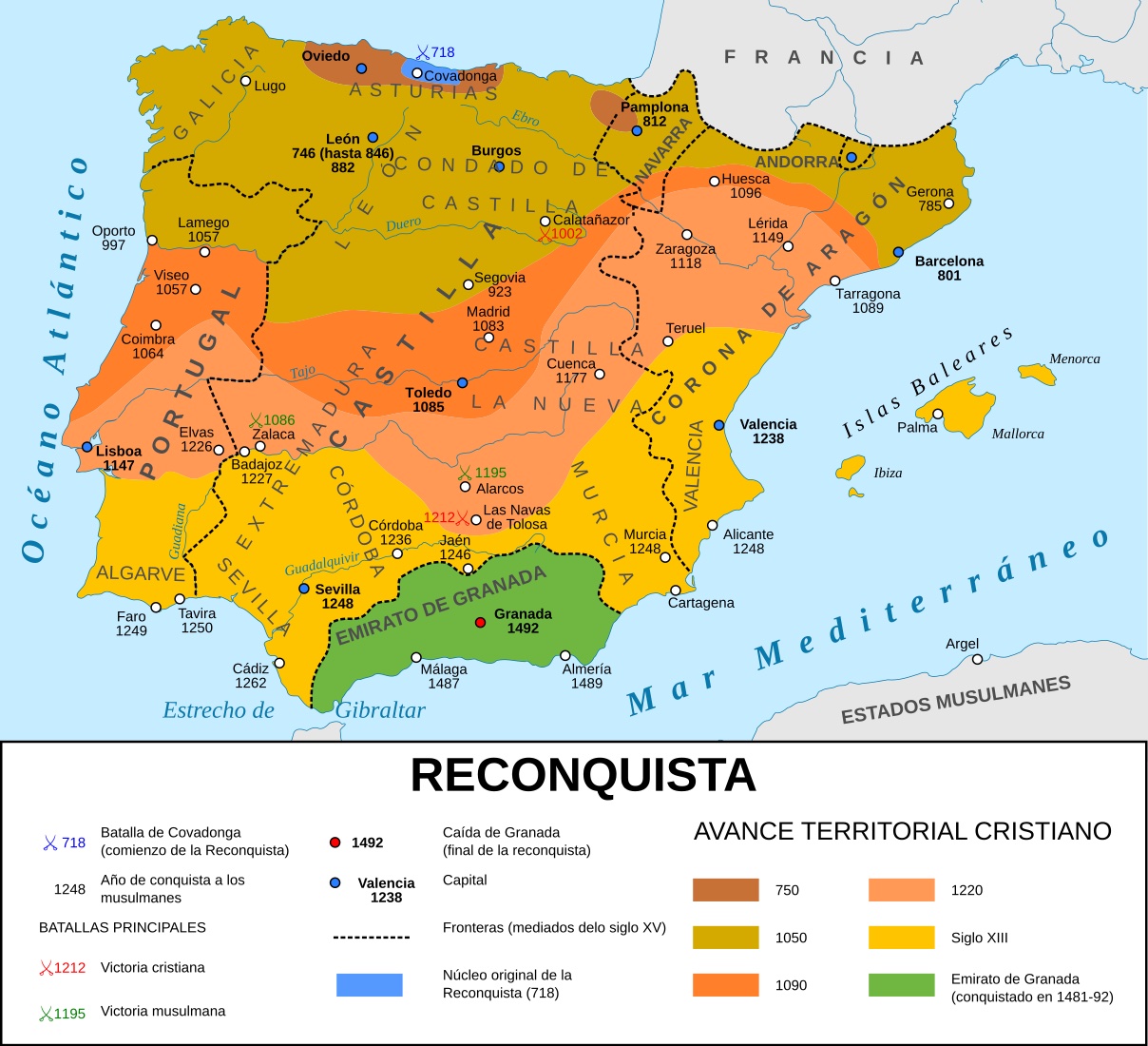 Reconquista (718–1492)