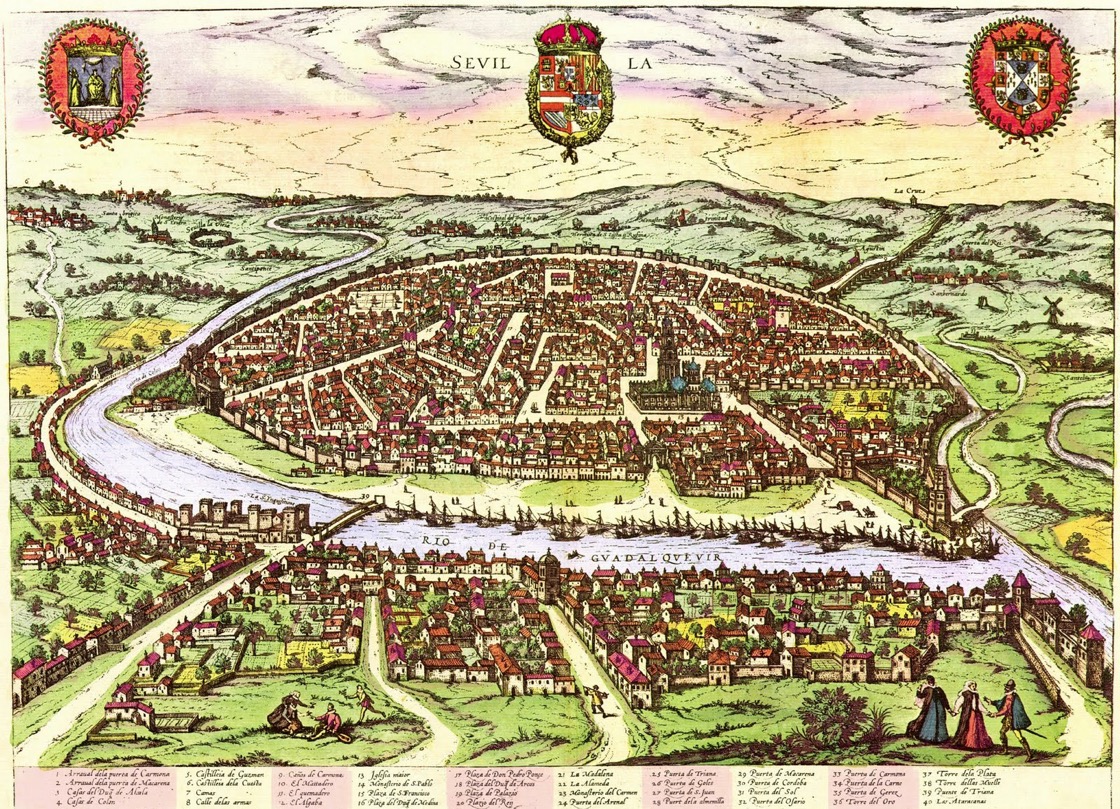 1588 Vista de Sevilla