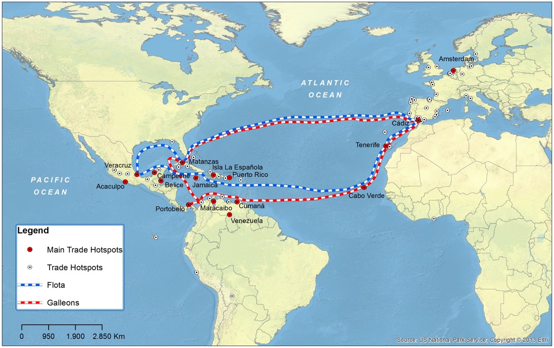 Spanish Atlantic Routes
