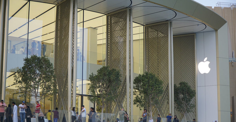 Apple Dubai Mall Solar Wings