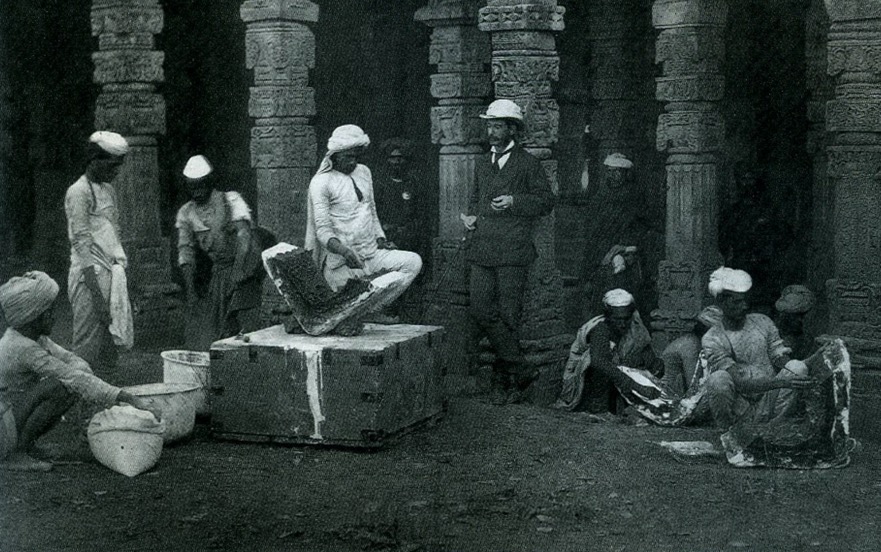 Casting of Sanchi Gate ca. 1870