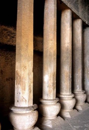 Ghatpallav Pillars in Nasik Caves