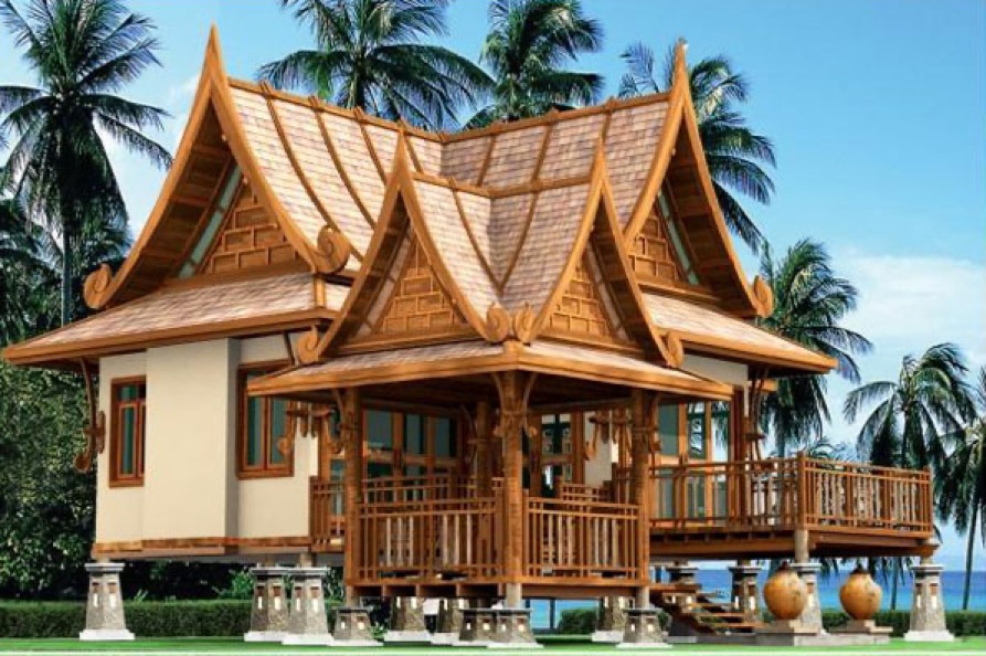 Modern Version of Thai Traditional House