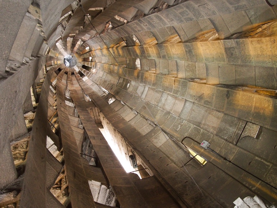 Inside Nativity Tower