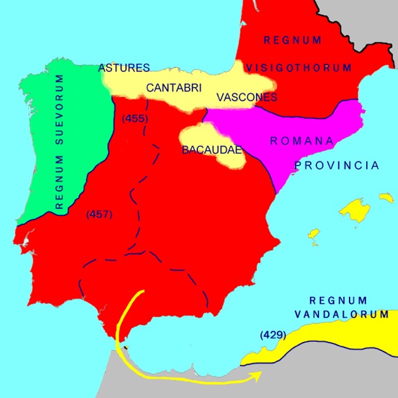Hispania 476 AD