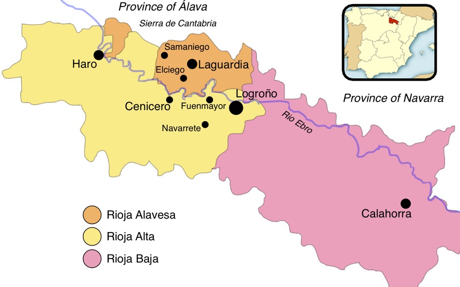 Rioja Map 2010