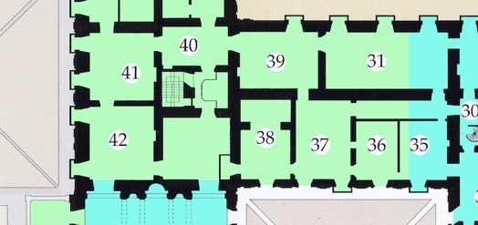 Rooms 37 to 42