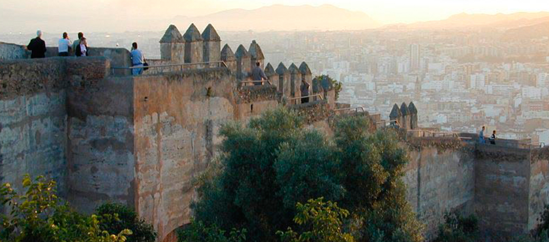 Gibralfaro south wall