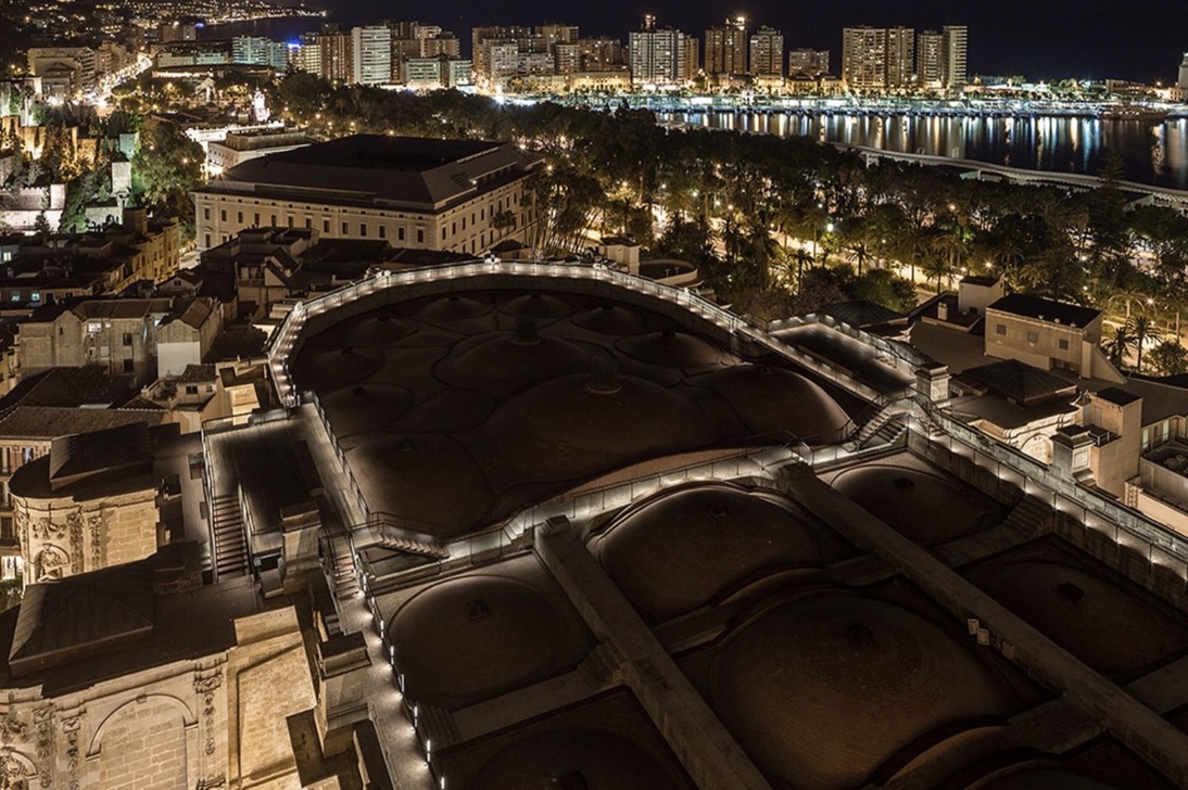 Cathedral Roof at Night