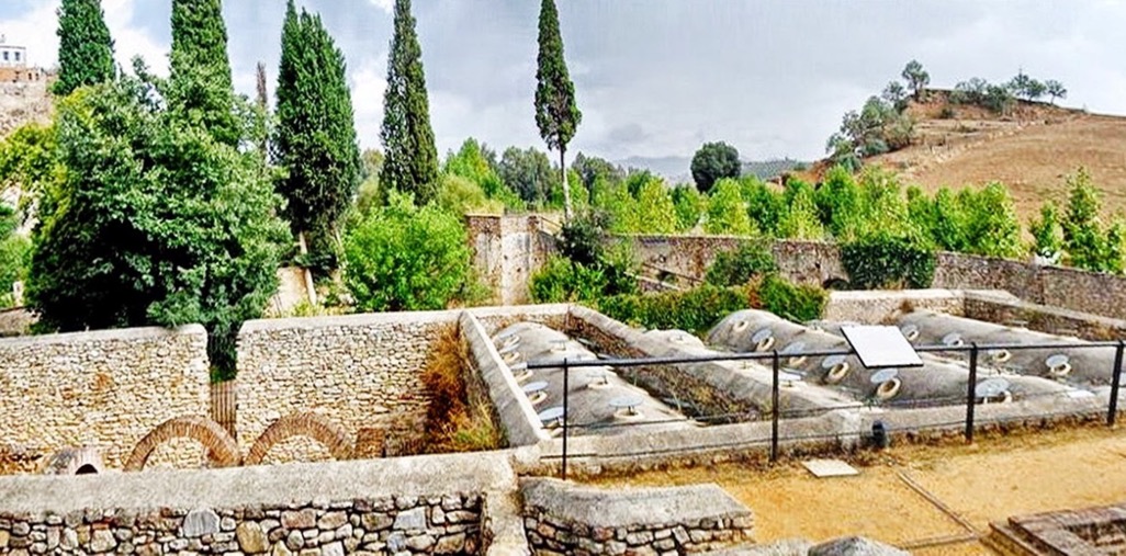 Arab Baths Outside