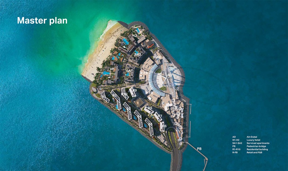 Bluewaters-Masterplan 2