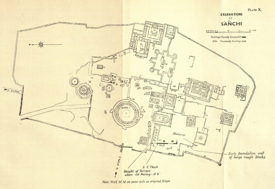 Sanchi Map Marshall