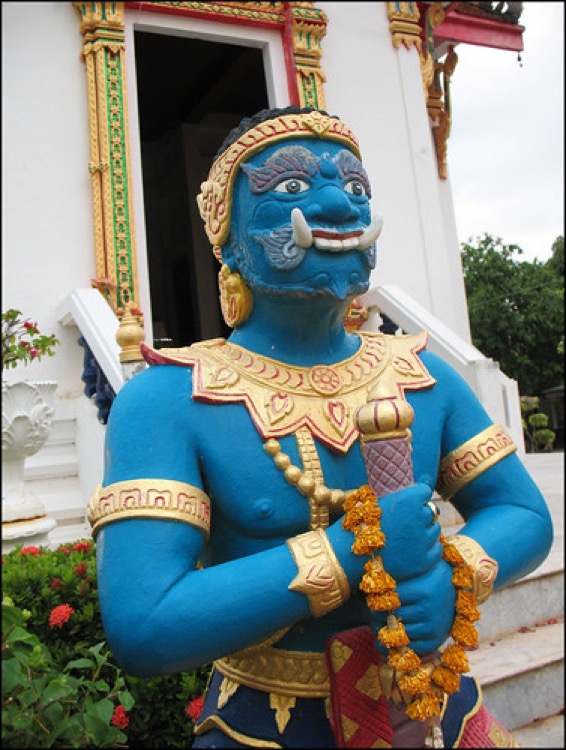 Karon Temple Yak