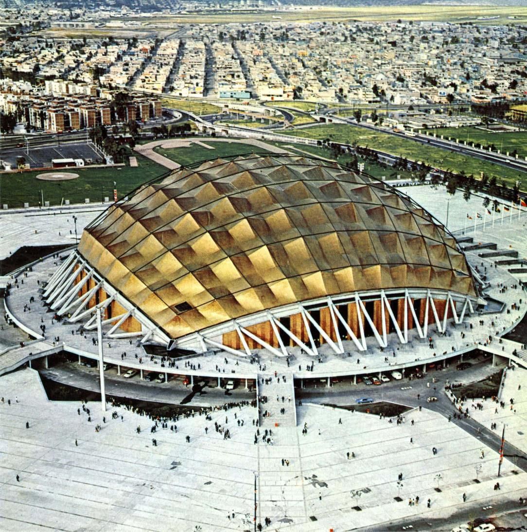 Pavilion for the 1968 Olympics in Mexico