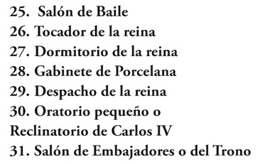 List 25 to 31