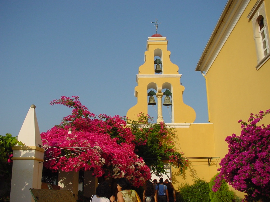 Paleokastritsa courtyard
